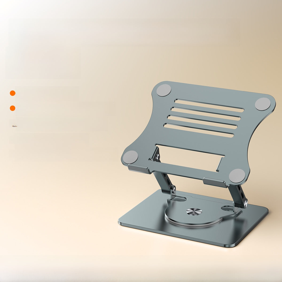 Adjustable Laptop Stand with Rotation Feature