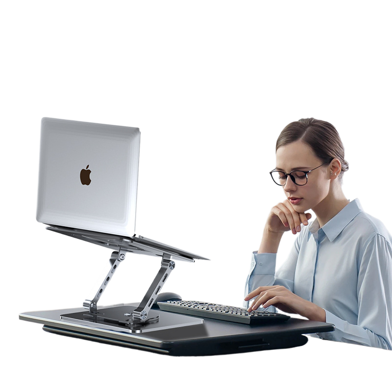 Adjustable Laptop Stand with Rotation Feature