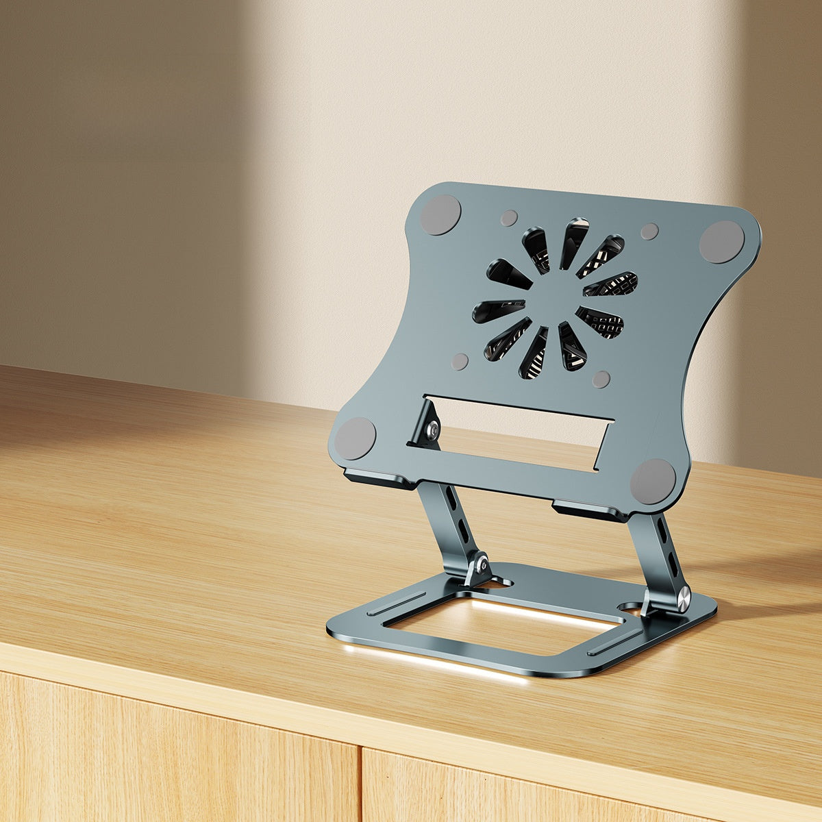 Adjustable Laptop Stand with Rotation Feature